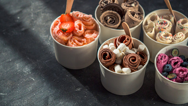 Yummy Desserts Any Time of Day: Easy-to-Make Rolled Ice Cream Concoctions post thumbnail image
